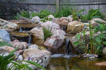 Landscape Water Feature Installation landscape water feature